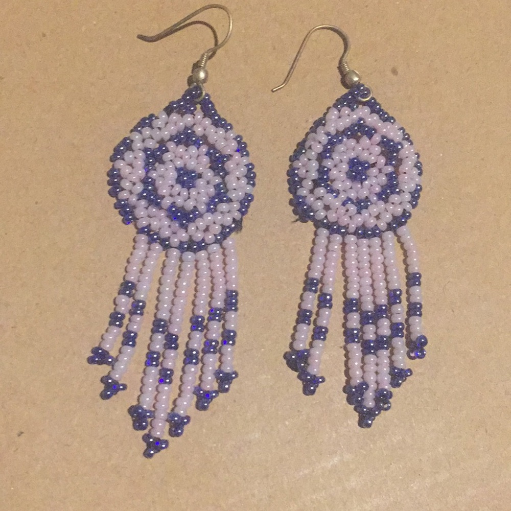 Dream catcher, hanging earrings